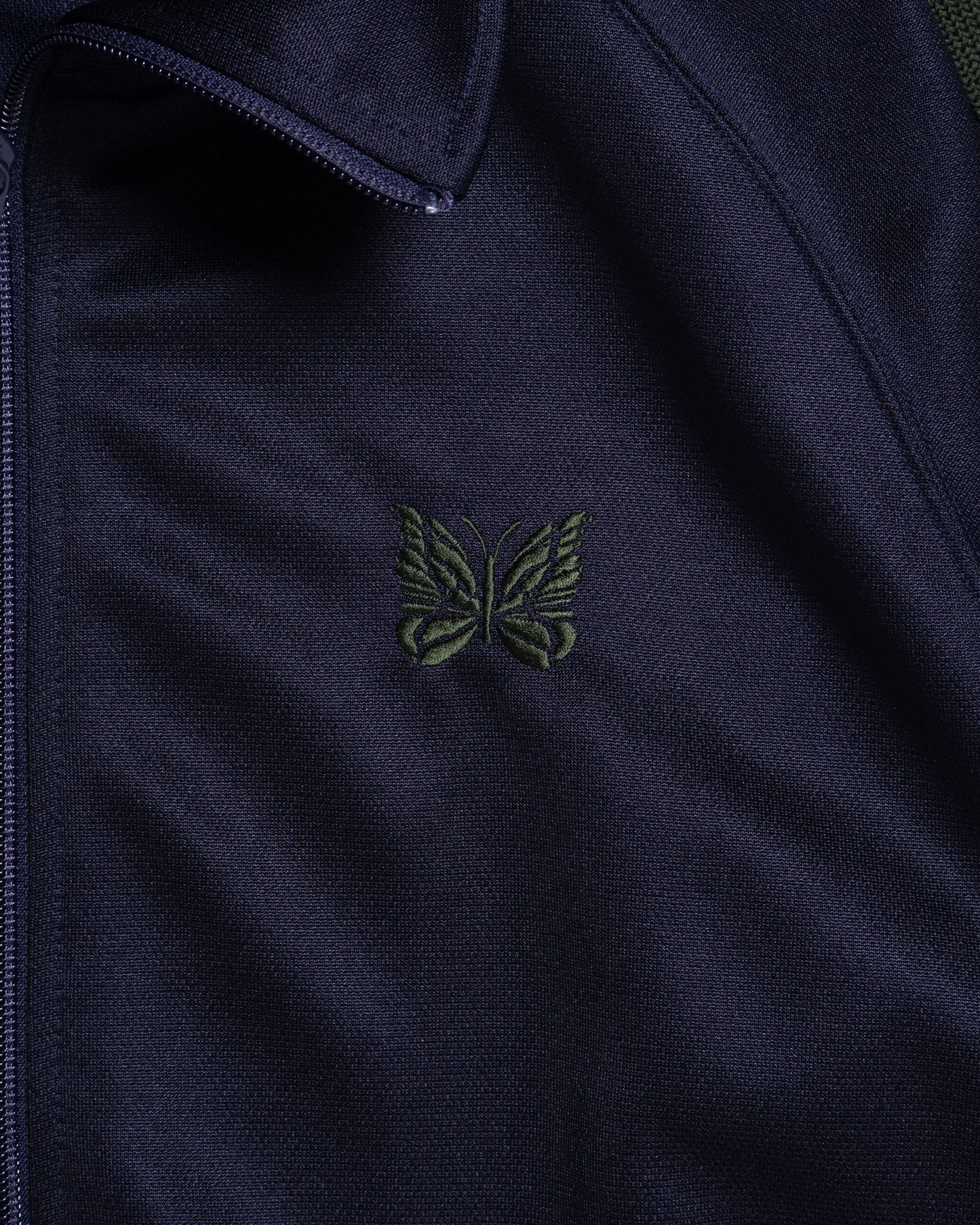TRACK JACKET POLY SMOOTH - NAVY