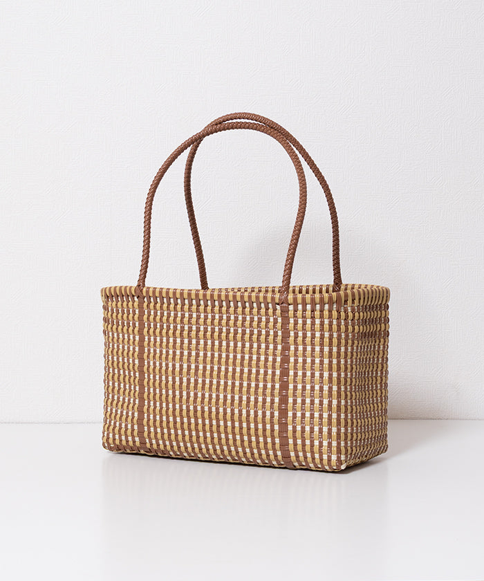 TSUKIJI TOTES - BEIGE CHECK