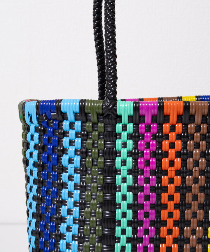 TSUKIJI TOTES - BLACK MULTI