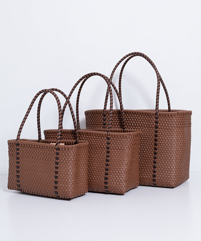 【Diminutivo】TSUKIJI TOTES SL / ディミヌティーボ ツキジトート メルカドバッグ ブラウン 2025SS 2025春夏 正規取扱店 神奈川 鎌倉 通販 オンラインショップ