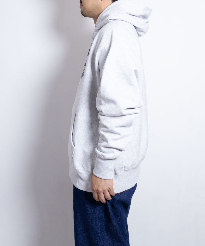 USNA ISSUE CHAMPION REVERSE WEAVE HOODIE - ASH GREY / アメリカ海軍兵学校 チャンピオンリバースウィーブ フーディー USA企画 通販
