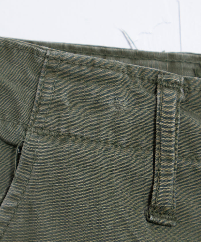 1960's US ARMY JUNGLE FATIGUE PANTS 4TH RIPSTOP - 2
