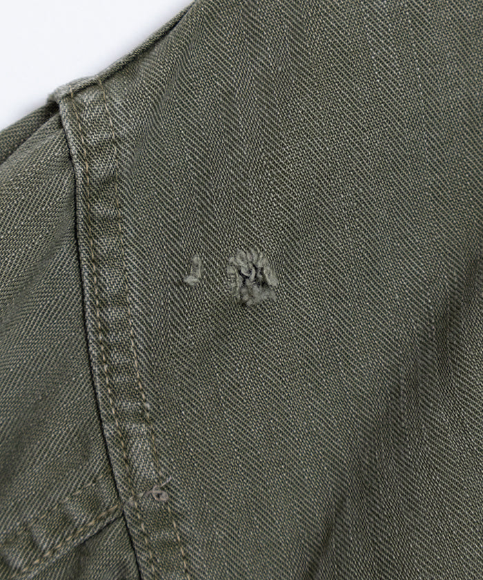 1940's US ARMY M43 HBT JACKET 13 STAR BUTTON / アメリカ軍 M43 ヘリンボーン ジャケット 13スターボタン ヴィンテージ ビンテージ 古着 アメリカ古着 軍モノ 実物 通販 オンラインショップ ミリタリージャケット 神奈川　鎌倉 