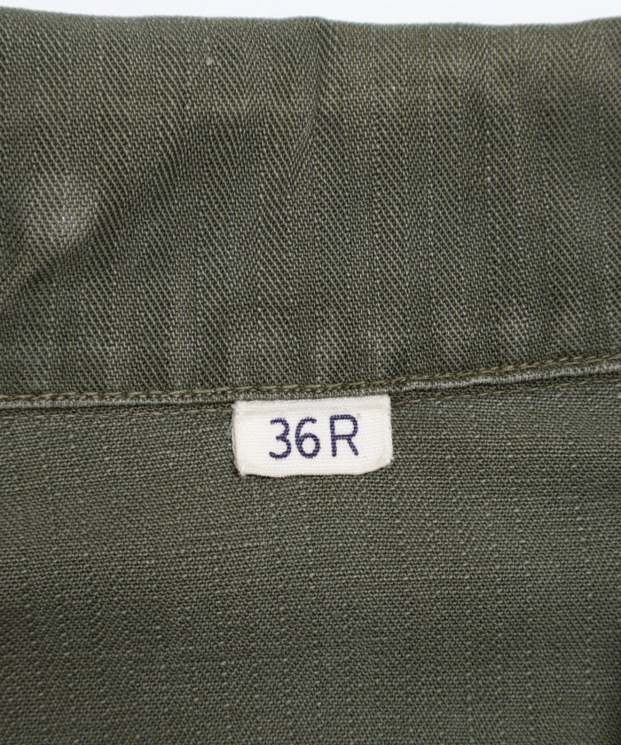 1940's US ARMY M43 HBT JACKET 13 STAR BUTTON / アメリカ軍 M43 ヘリンボーン ジャケット 13スターボタン ヴィンテージ ビンテージ 古着 アメリカ古着 軍モノ 実物 通販 オンラインショップ ミリタリージャケット 神奈川　鎌倉 