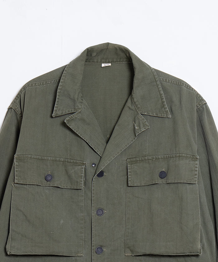 1940's US ARMY M43 HBT JACKET 13 STAR BUTTON / アメリカ軍 M43 ヘリンボーン ジャケット 13スターボタン ヴィンテージ ビンテージ 古着 アメリカ古着 軍モノ 実物 通販 オンラインショップ ミリタリージャケット 神奈川　鎌倉 