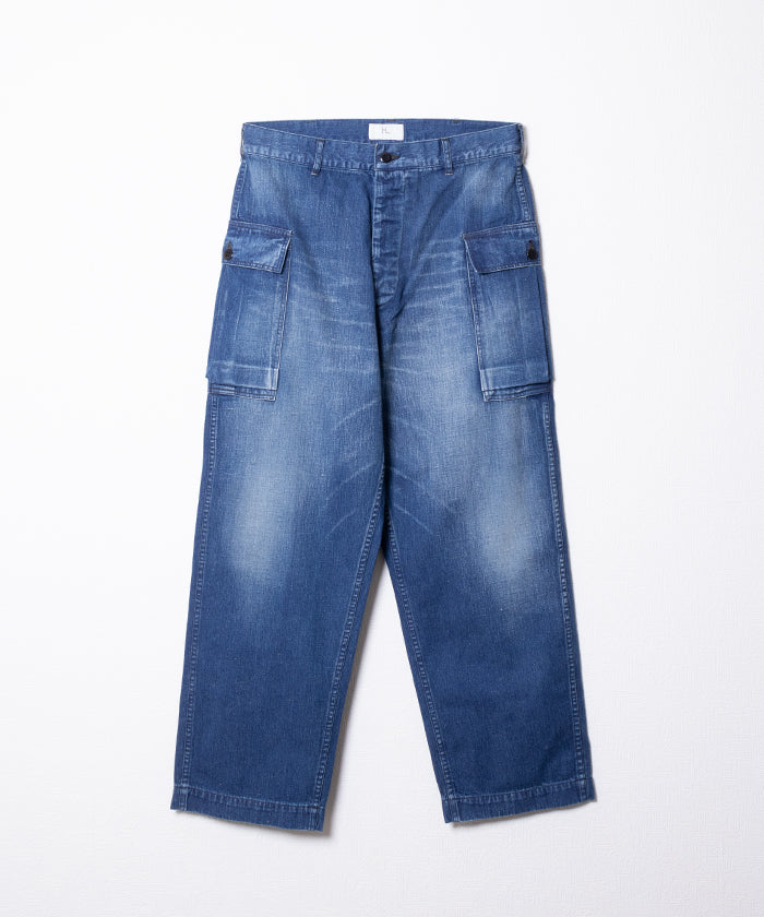 【HERILL】U.S.ARMY M-43 NEPDENIM PANTS /ヘリル Ｍ43 ネップデニム パンツ カーゴパンツ 2026SS 2026春夏 正規取扱店 神奈川 鎌倉 オンラインショップ 通販