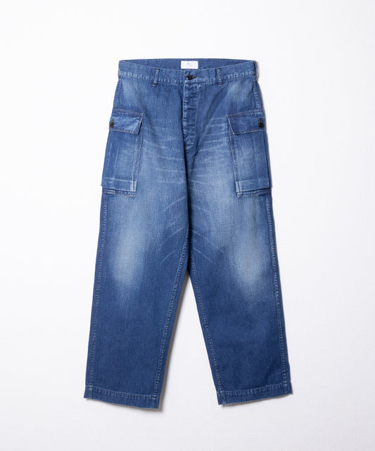 【HERILL】U.S.ARMY M-43 NEPDENIM PANTS /ヘリル Ｍ43 ネップデニム パンツ カーゴパンツ 2026SS 2026春夏 正規取扱店 神奈川 鎌倉 オンラインショップ 通販