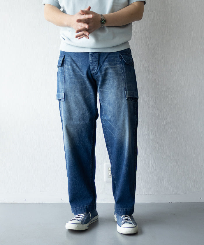 【HERILL】U.S.ARMY M-43 NEPDENIM PANTS /ヘリル Ｍ43 ネップデニム パンツ カーゴパンツ 2026SS 2026春夏 正規取扱店 神奈川 鎌倉 オンラインショップ 通販