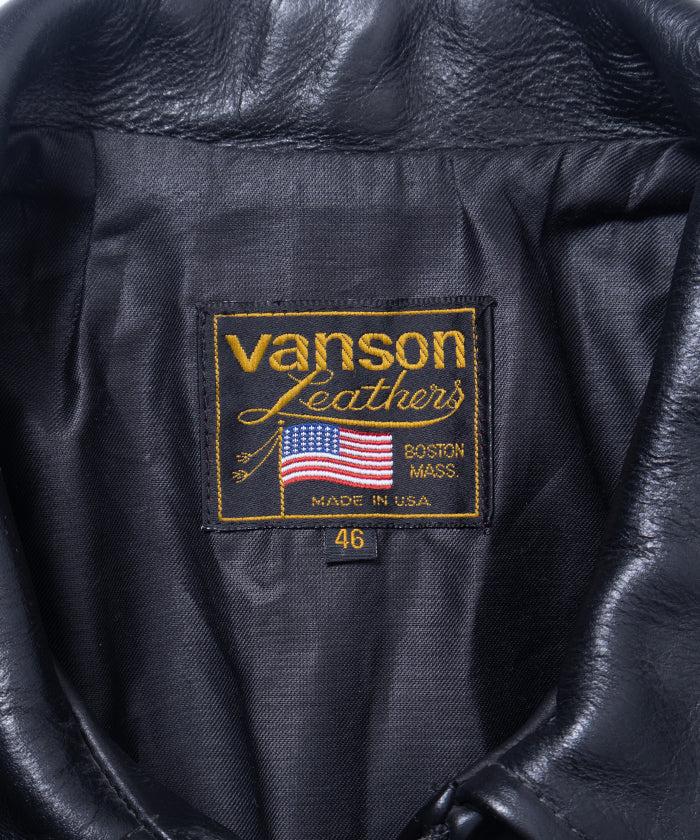 1990's VANSON LEATHER IKE JACKET