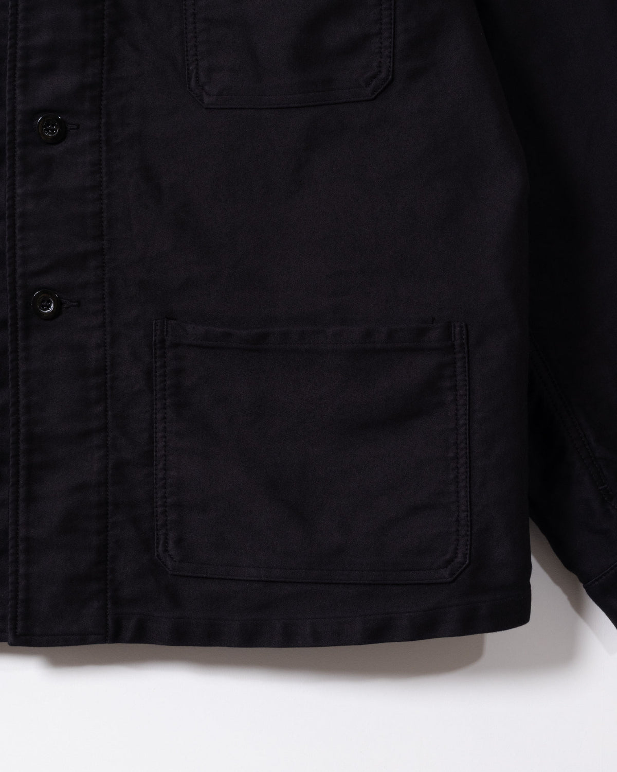VESTE DRAP - BLACK