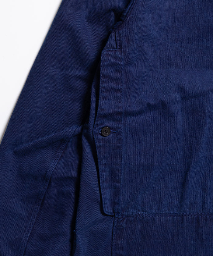 【OUTIL】VESTE GOULT - INDIGO / ウティ ハンティングジャケット インディゴ 2025aw 2025秋冬 正規取扱店 神奈川 鎌倉 オンラインショップ 通販