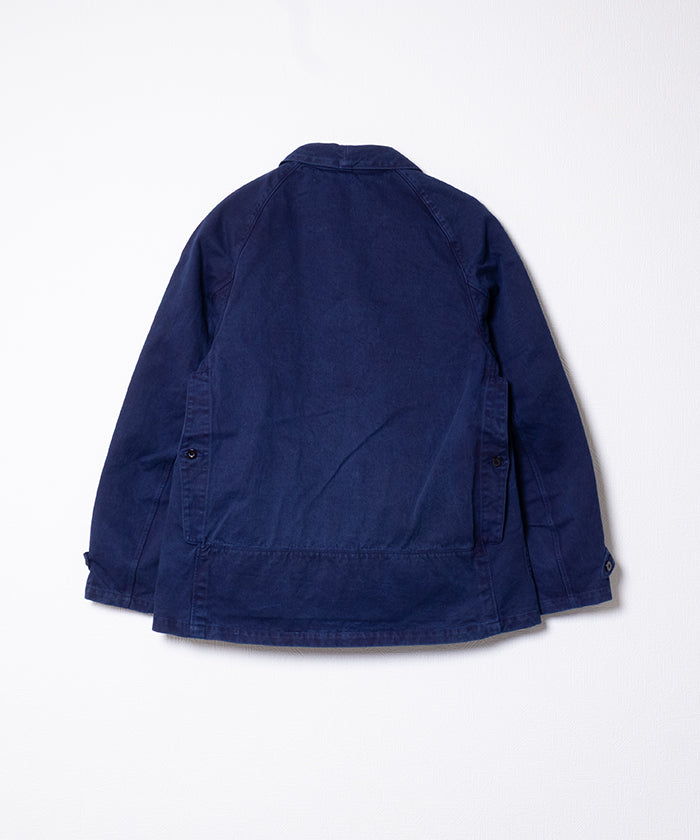【OUTIL】VESTE GOULT - INDIGO / ウティ ハンティングジャケット インディゴ 2025aw 2025秋冬 正規取扱店 神奈川 鎌倉 オンラインショップ 通販