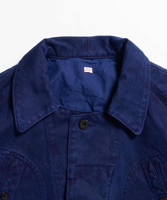【OUTIL】VESTE GOULT - INDIGO / ウティ ハンティングジャケット インディゴ 2025aw 2025秋冬 正規取扱店 神奈川 鎌倉 オンラインショップ 通販