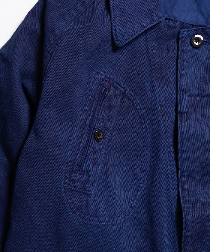 【OUTIL】VESTE GOULT - INDIGO / ウティ ハンティングジャケット インディゴ 2025aw 2025秋冬 正規取扱店 神奈川 鎌倉 オンラインショップ 通販