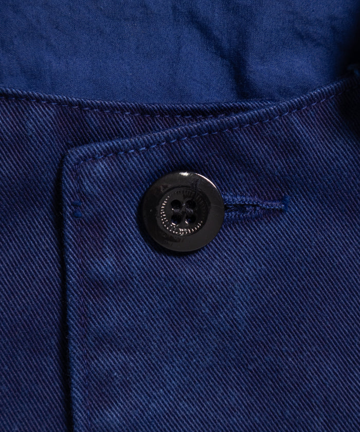 【OUTIL】VESTE GOULT - INDIGO / ウティ ハンティングジャケット インディゴ 2025aw 2025秋冬 正規取扱店 神奈川 鎌倉 オンラインショップ 通販