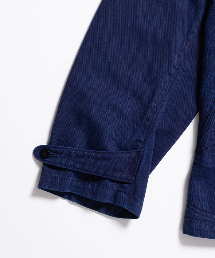 【OUTIL】VESTE GOULT - INDIGO / ウティ ハンティングジャケット インディゴ 2025aw 2025秋冬 正規取扱店 神奈川 鎌倉 オンラインショップ 通販