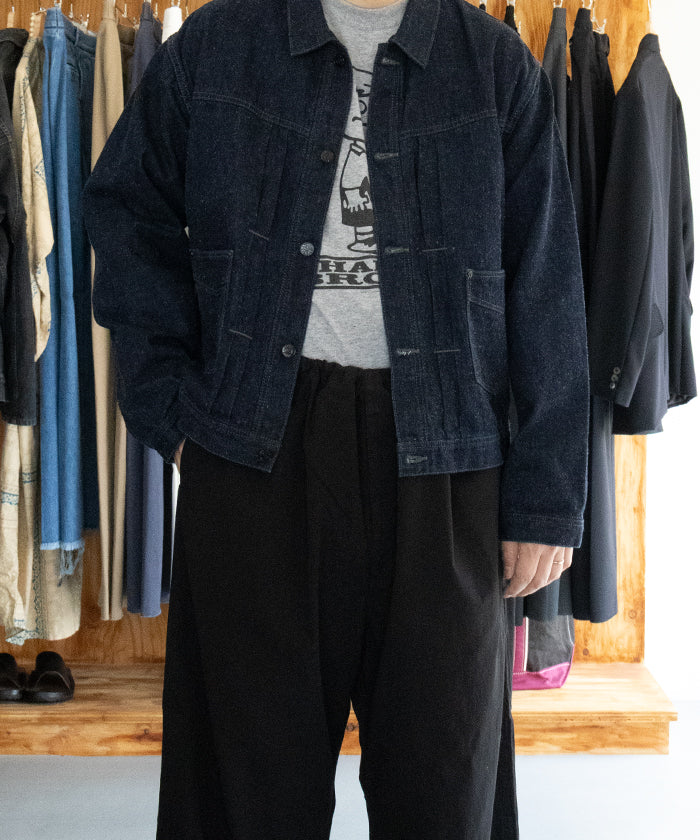 [OUTIL] VESTE REIMS - D.INDIGO / Uti Denim Jacket 2026ss 2026 Spring/Summer - ARZACH KAMAKURA Official Dealer Kanagawa Kamakura Online Shop Mail Order