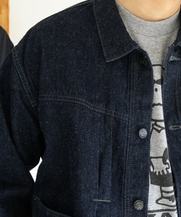 [OUTIL] VESTE REIMS - D.INDIGO / Uti Denim Jacket 2026ss 2026 Spring/Summer - ARZACH KAMAKURA Official Dealer Kanagawa Kamakura Online Shop Mail Order