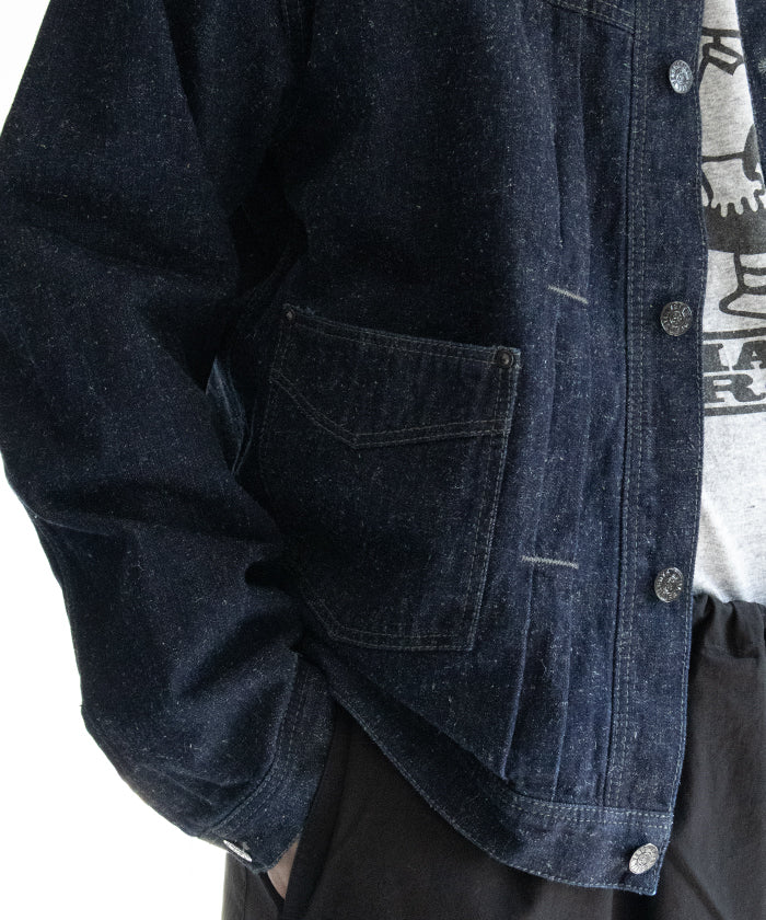 [OUTIL] VESTE REIMS - D.INDIGO / Uti Denim Jacket 2026ss 2026 Spring/Summer - ARZACH KAMAKURA Official Dealer Kanagawa Kamakura Online Shop Mail Order