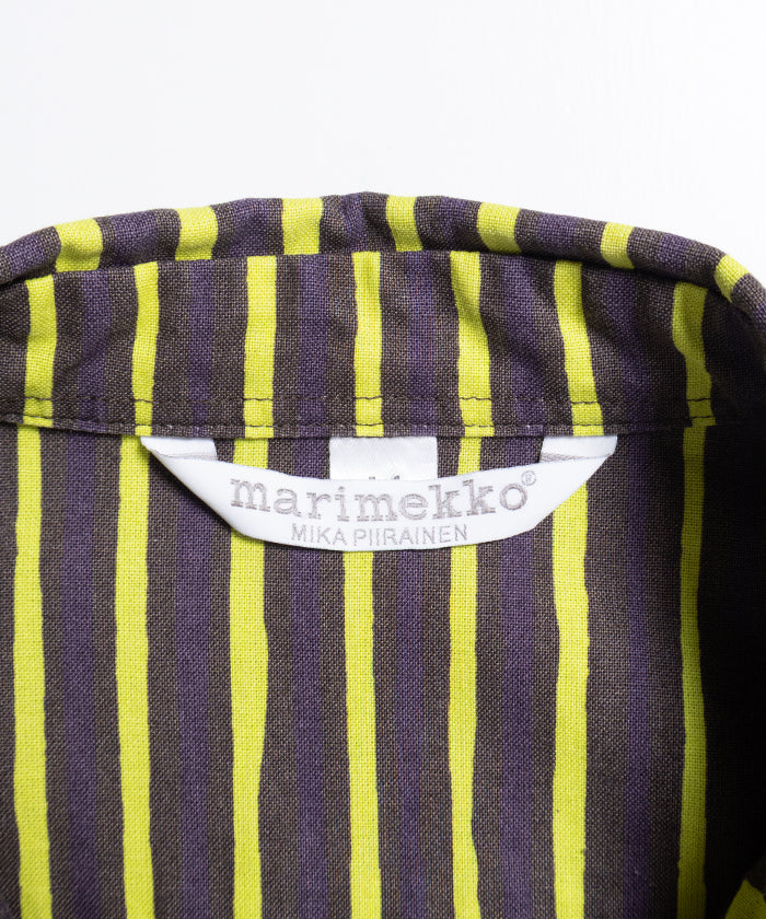 VINTAGE MARIMEKKO JOKAPOIKA SHIRT - BROWN