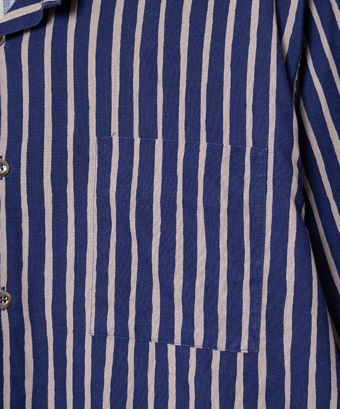 VINTAGE MARIMEKKO JOKAPOIKA SHIRT - NAVY
