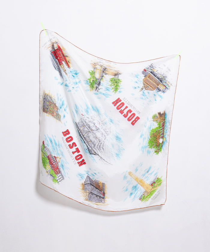 1950’s SOUVENIR SCARF BOSTON