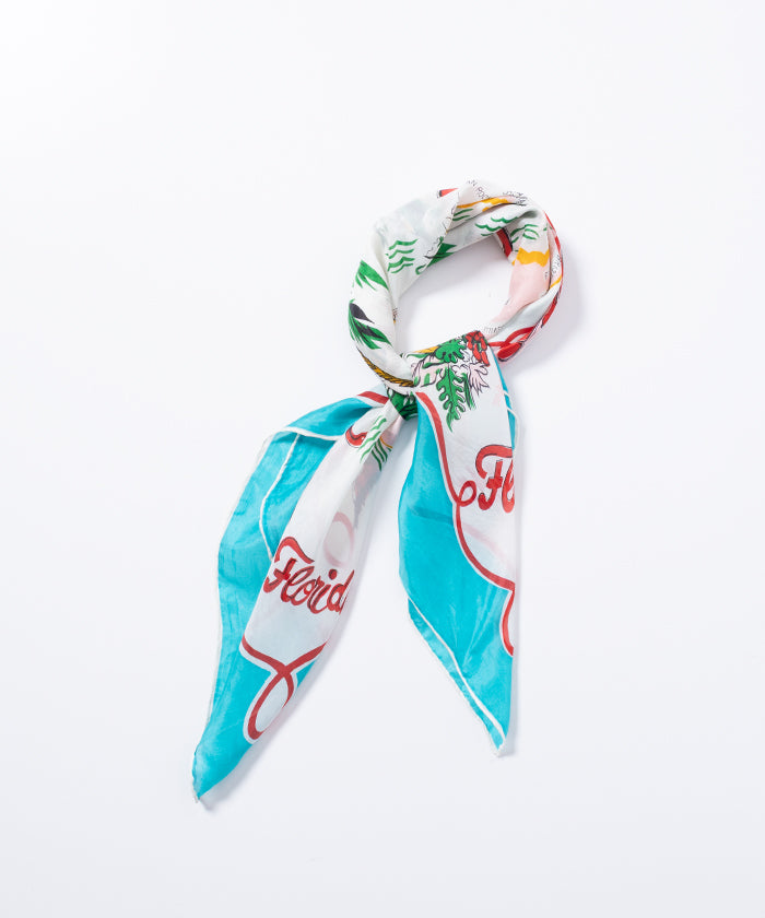 1950’s SOUVENIR SCARF FLORIDA