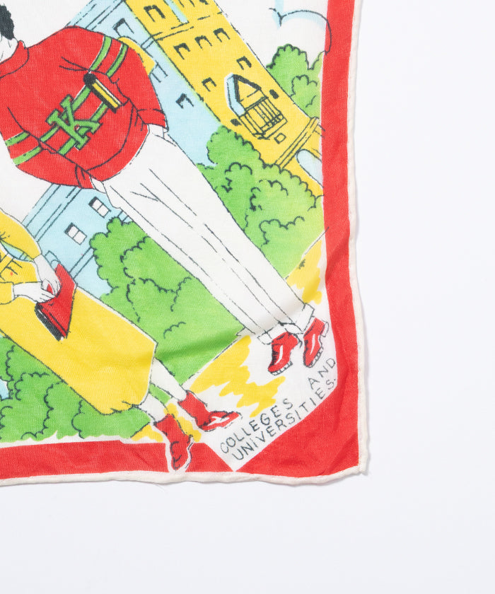 1950’s SOUVENIR SCARF KANSAS ‐ 2