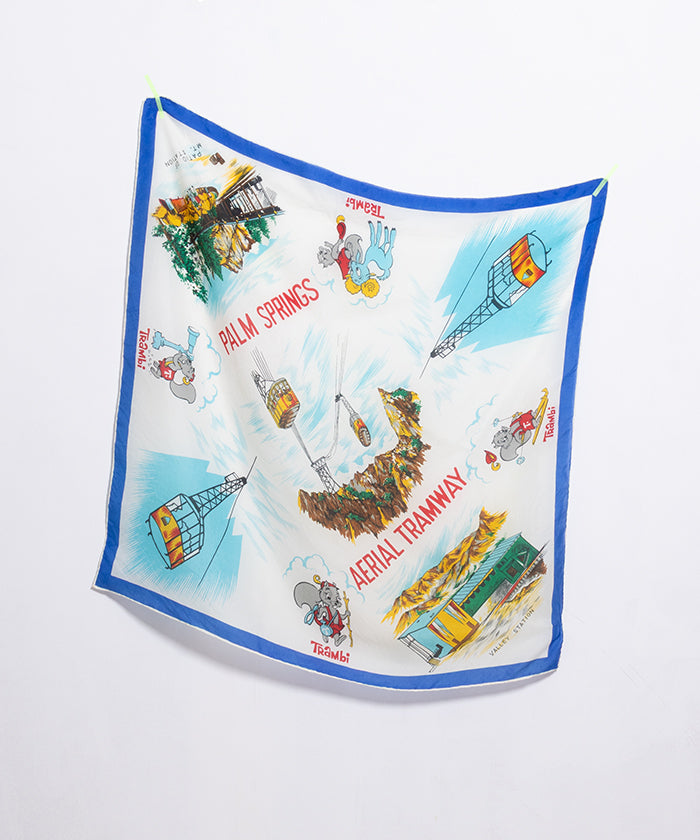 1950’s SOUVENIR SCARF PALM SPRINGS