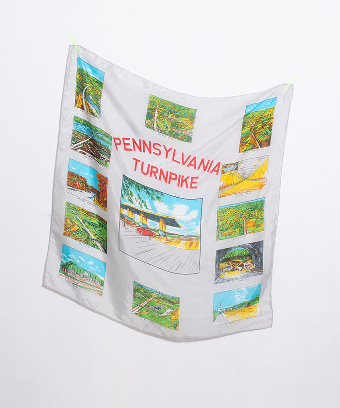 1950’s SOUVENIR SCARF PENNSYLVANIA