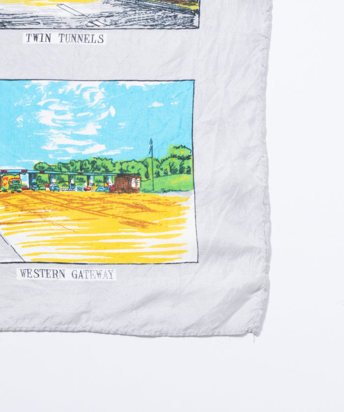 1950’s SOUVENIR SCARF PENNSYLVANIA