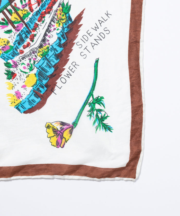 1950’s SOUVENIR SCARF SAN FRANCISCO CALIF