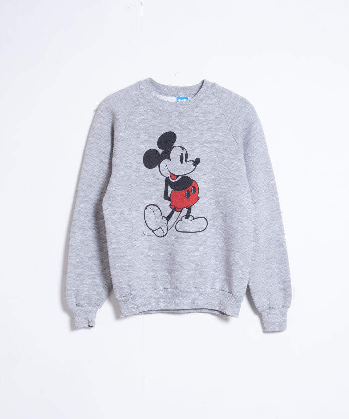 1970's WALT DISNEY PRODUCTIONS MICKEY RAGLAN SWEAT SHIRT / ウォルトディズニー プロダクション ミッキーマウス ラグランスウェット ミッキー キャラクター 古着 ビンテージ ヴィンテージ 通販 オンラインショップ 神奈川 鎌倉