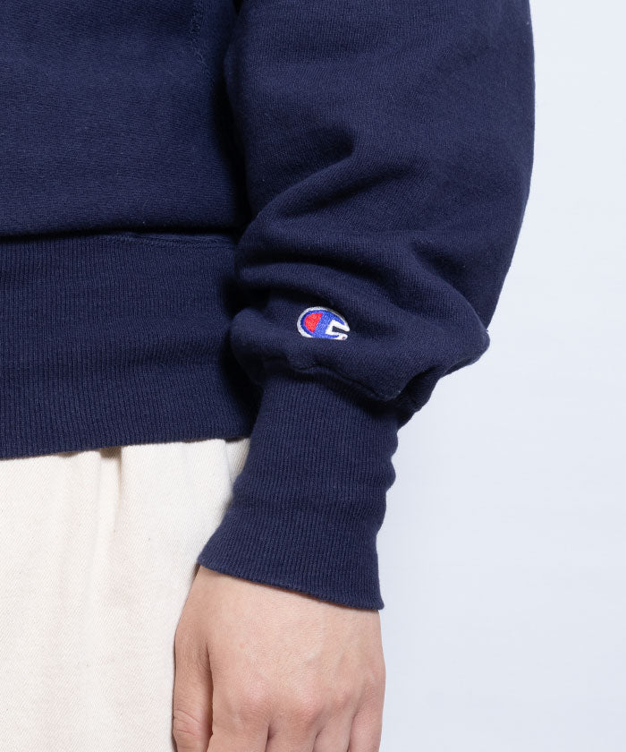 1990's CHAMPION REVERSE WEAVE SWEATSHIRT MADE IN USA CLOSE UP WASHINGTON D.C. / 90年代 アメリカ製 チャンピオン リバースウィーブ スウェット ネイビー 通販 オンラインショップ 神奈川 鎌倉 古着 ビンテージ ヴィンテージ