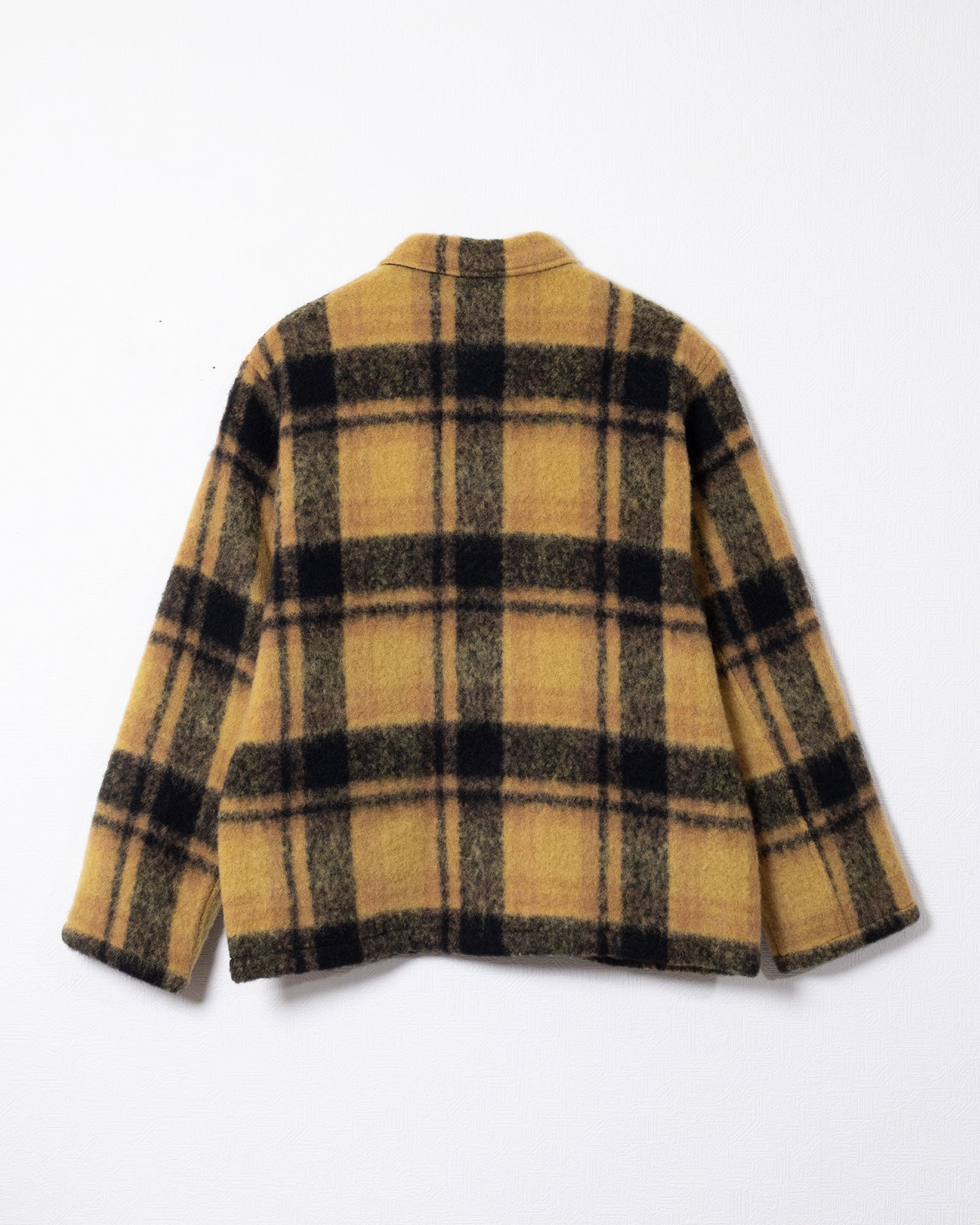 【Needles】WIDESPREAD COLLAR SHIRT WOOL SHAGGY - MUSTARD | ニードルズ ワイドスプレッド カラー シャツ ウール シャギー 2026fw 2026秋冬 正規取扱店 神奈川 鎌倉 アルザック鎌倉 オンラインショップ 通販