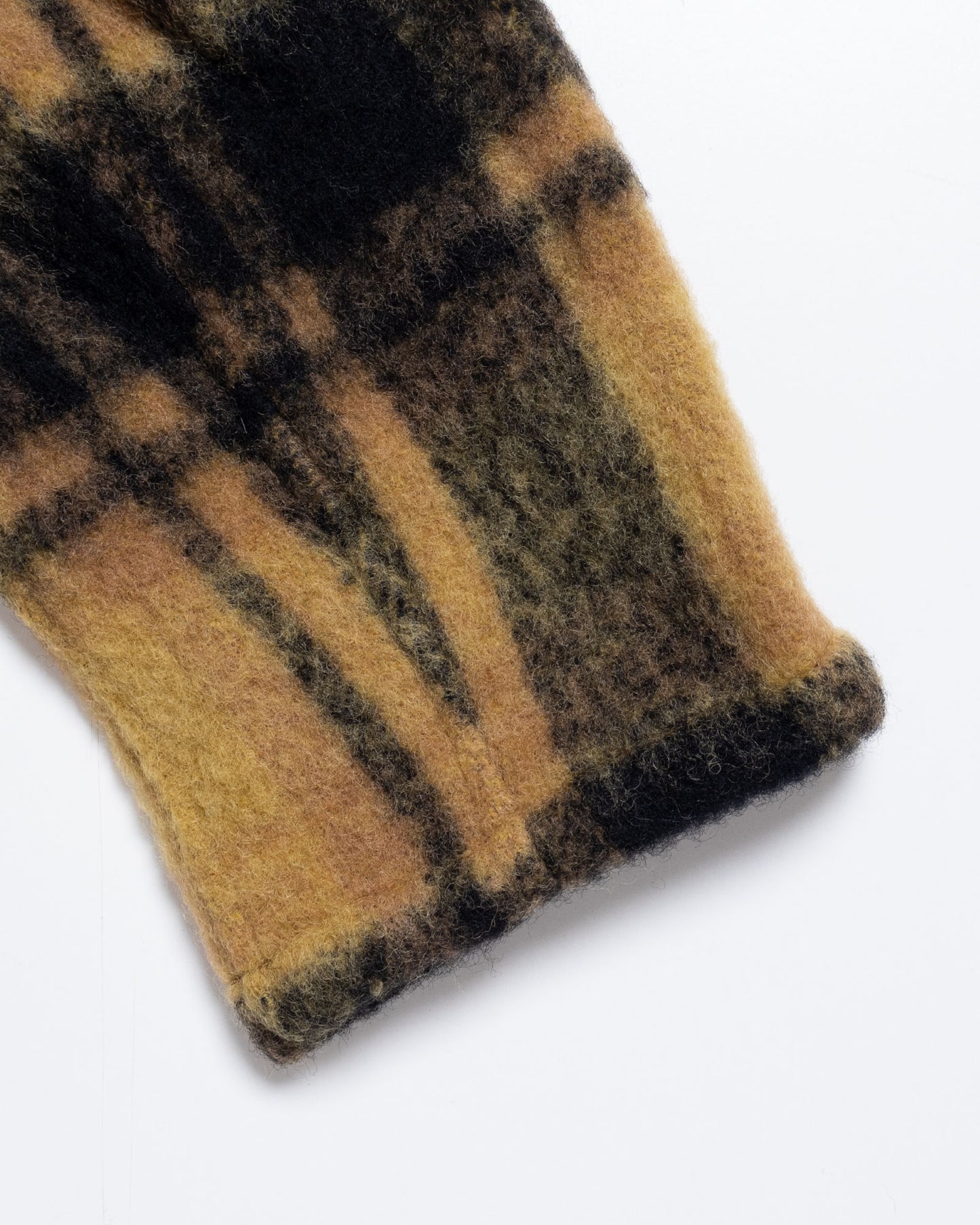 【Needles】WIDESPREAD COLLAR SHIRT WOOL SHAGGY - MUSTARD | ニードルズ ワイドスプレッド カラー シャツ ウール シャギー 2026fw 2026秋冬 正規取扱店 神奈川 鎌倉 アルザック鎌倉 オンラインショップ 通販