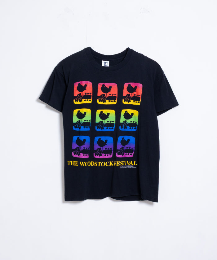 1990's GEM TEE WOODSTOCK FESTIVAL 1994 / ウッドストック フェスティバル Tシャツ 1990年代 ブラック 古着 オンラインショップ 通販