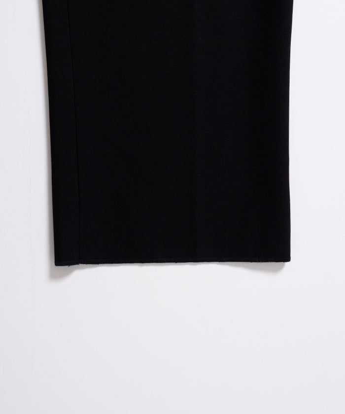 NEAT】WOOL POPLIN NEAT CHINO - BLACK / ニート ウールポプリン