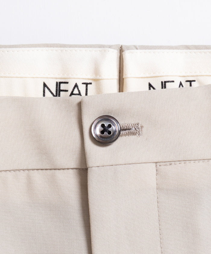 【NEAT】WOOL POPLIN NEAT CHINO - LIGHT BEIGE / ニート ウールポプリン ニートチノ ライトベージュ 2026ss 2026春夏 正規取扱店 神奈川 鎌倉 アルザック鎌倉 オンラインショップ 通販