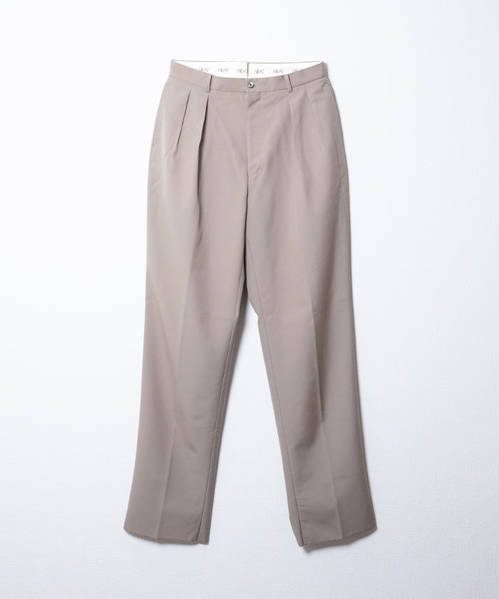 【NEAT】WOOL POPLIN NEAT CHINO - LIGHT GRAY / ニート ウールポプリン ニートチノ ライトグレー 2026ss 2026春夏 正規取扱店 神奈川 鎌倉 アルザック鎌倉 オンラインショップ 通販