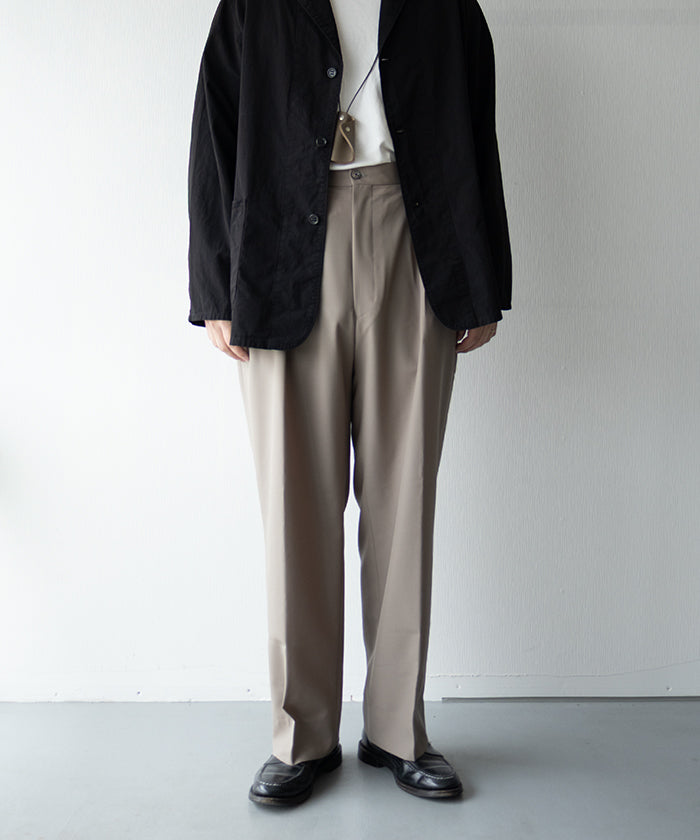 [NEAT] WOOL POPLIN NEAT CHINO - LIGHT GREY / NEET 羊毛府绸 NEET CHINO 浅灰色 2026ss 2026 春夏 授权经销商 神奈川县 镰仓 Alzac 镰仓 网上商店 邮购