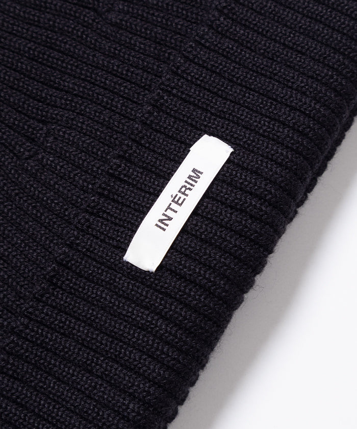 WOOL SILK CASHMERE DEADSTOCK YARN KNIT CAP