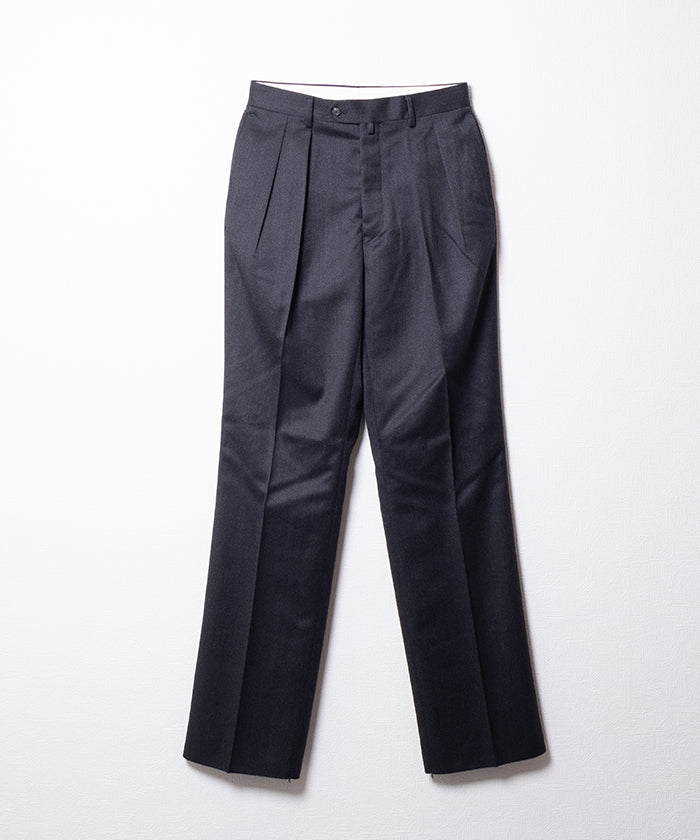 【NEAT】WOOL TRICOTINE WIDE - GRAY / ニート ウール トリコチン ワイド グレー 2025AW 2025秋冬 正規取扱店 神奈川 鎌倉 オンラインショップ 通販