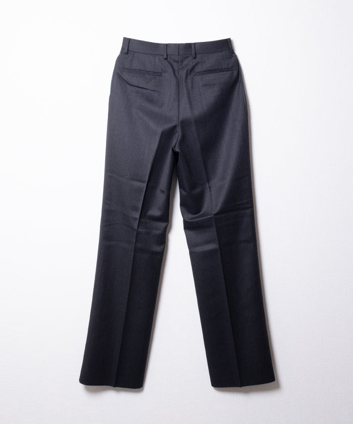 【NEAT】WOOL TRICOTINE WIDE - GRAY / ニート ウール トリコチン ワイド グレー 2025AW 2025秋冬 正規取扱店 神奈川 鎌倉 オンラインショップ 通販