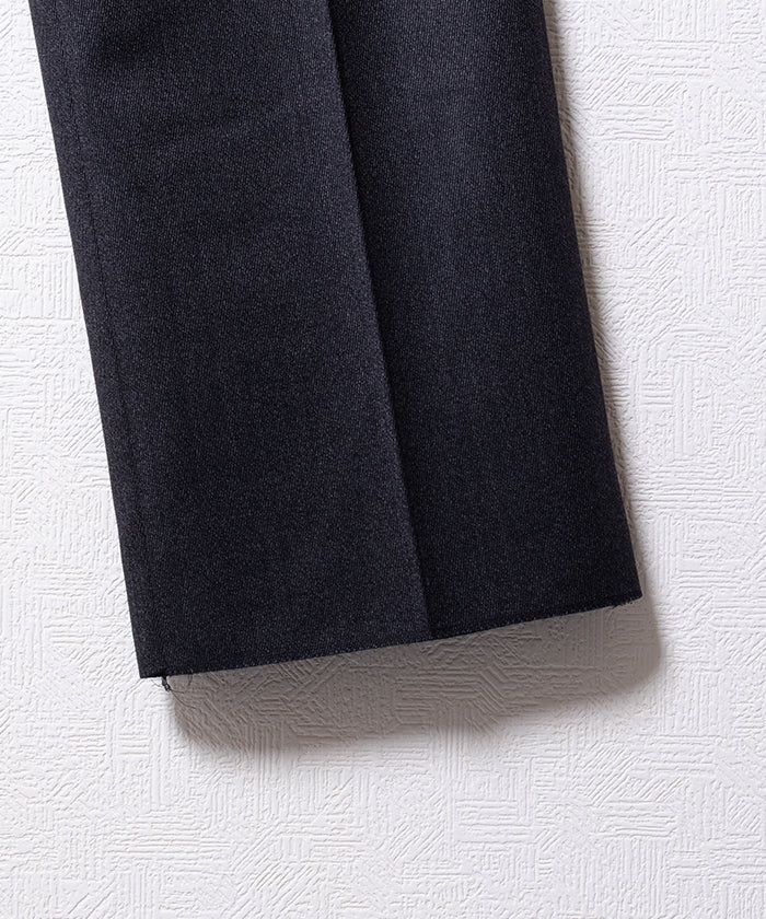 【NEAT】WOOL TRICOTINE WIDE - GRAY / ニート ウール トリコチン ワイド グレー 2025AW 2025秋冬 正規取扱店 神奈川 鎌倉 オンラインショップ 通販