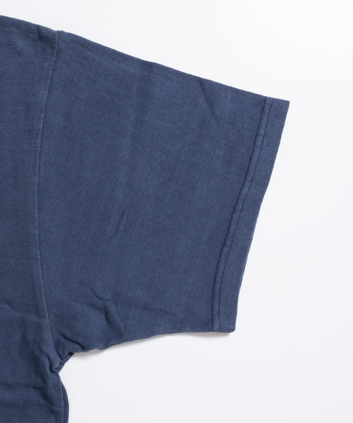 【HERILL】WORK T-SHIRTS - FADE NAVY / ヘリル ワークTシャツ ポケットTシャツ 2026ss 2026春夏 正規取扱店 神奈川 鎌倉 アルザック鎌倉 オンラインショップ 通販