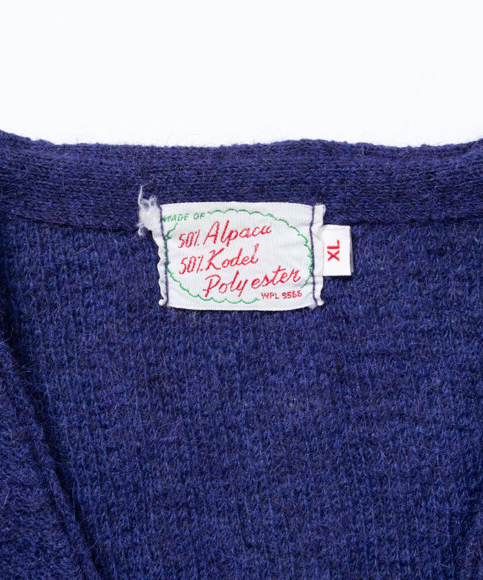 1960's INTERNATIONAL KNITTING MILLS ALPACA CARDIGAN / ヴィンテージ アルパカカーディガン ビンテージアメリカ古着