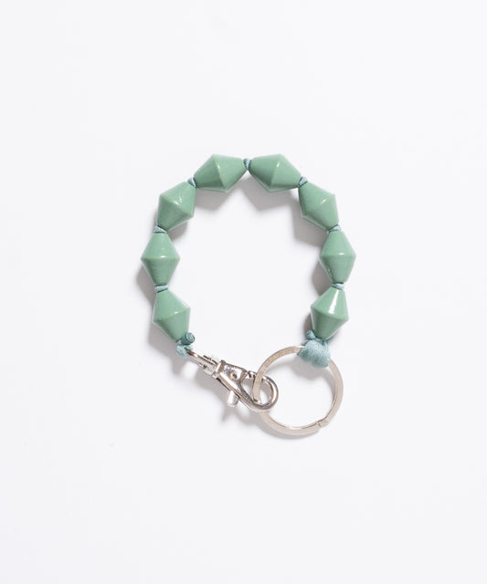 ZICKZACK SHORT KEYHOLDER - SALVIA