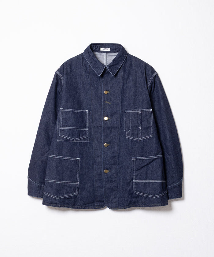 【INTÉRIM】ZIMBABWE COTTON SHUTTLE DENIM 1ST HERCULES COVERALL / インテリム ジンバブエコットン シャトル デニム 1st ヘラクレス カバーオール 2026ss 2026春夏 正規取扱店 神奈川 鎌倉 アルザック鎌倉 オンラインショップ 通販