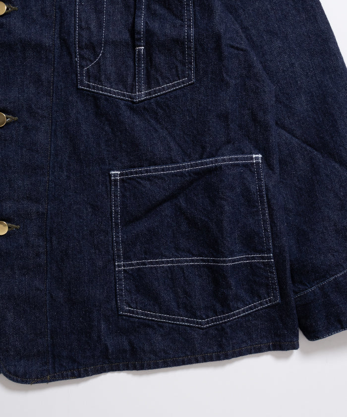 【INTÉRIM】ZIMBABWE COTTON SHUTTLE DENIM 1ST HERCULES COVERALL / インテリム ジンバブエコットン シャトル デニム 1st ヘラクレス カバーオール 2026ss 2026春夏 正規取扱店 神奈川 鎌倉 アルザック鎌倉 オンラインショップ 通販
